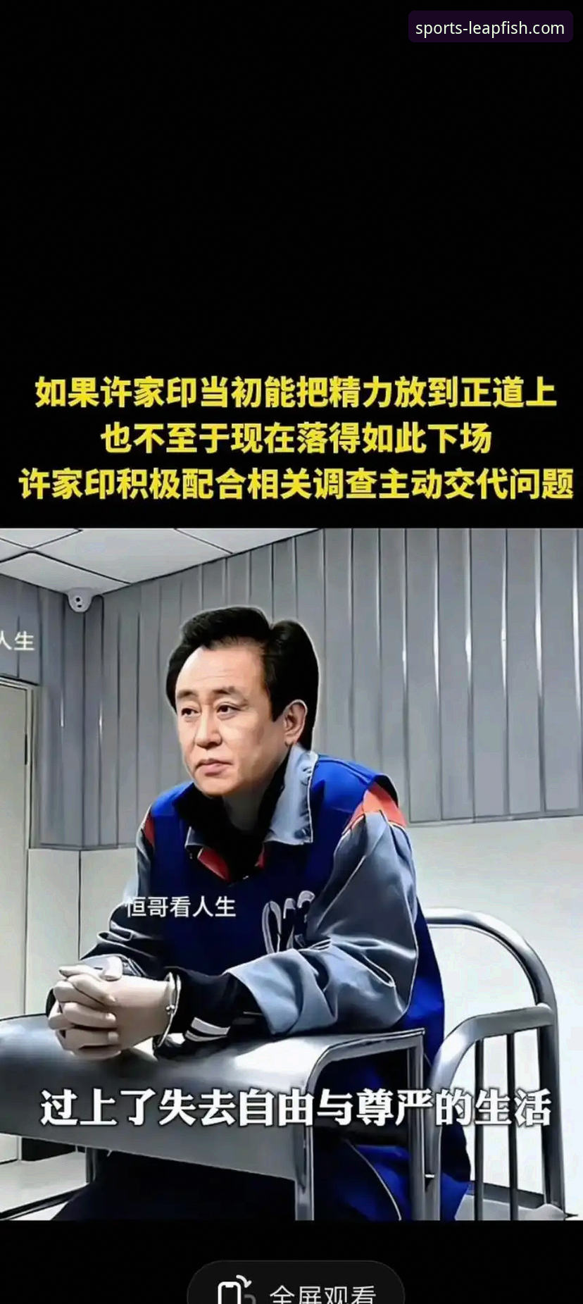 许家印案庭审最新动态，乐鱼体育平台深度解析关联足球兴衰